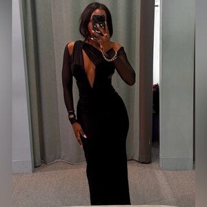 House of CB Black Maxi Dress